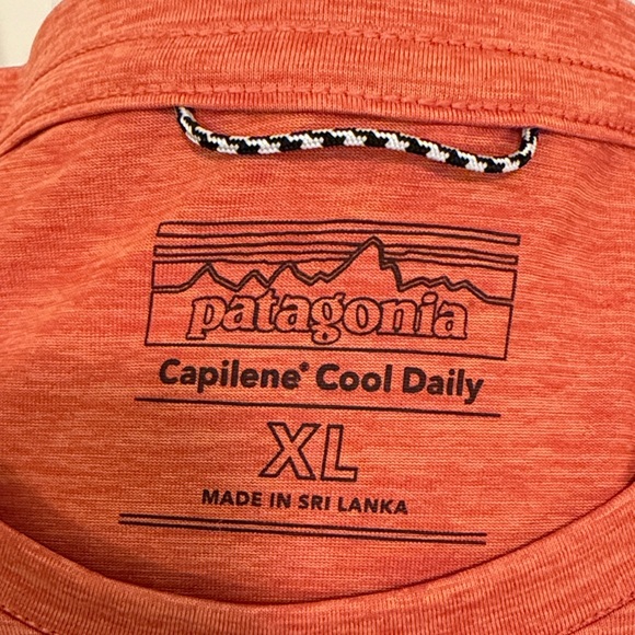 Patagonia Orange Wave Graphic Tee - Picture 2 of 6